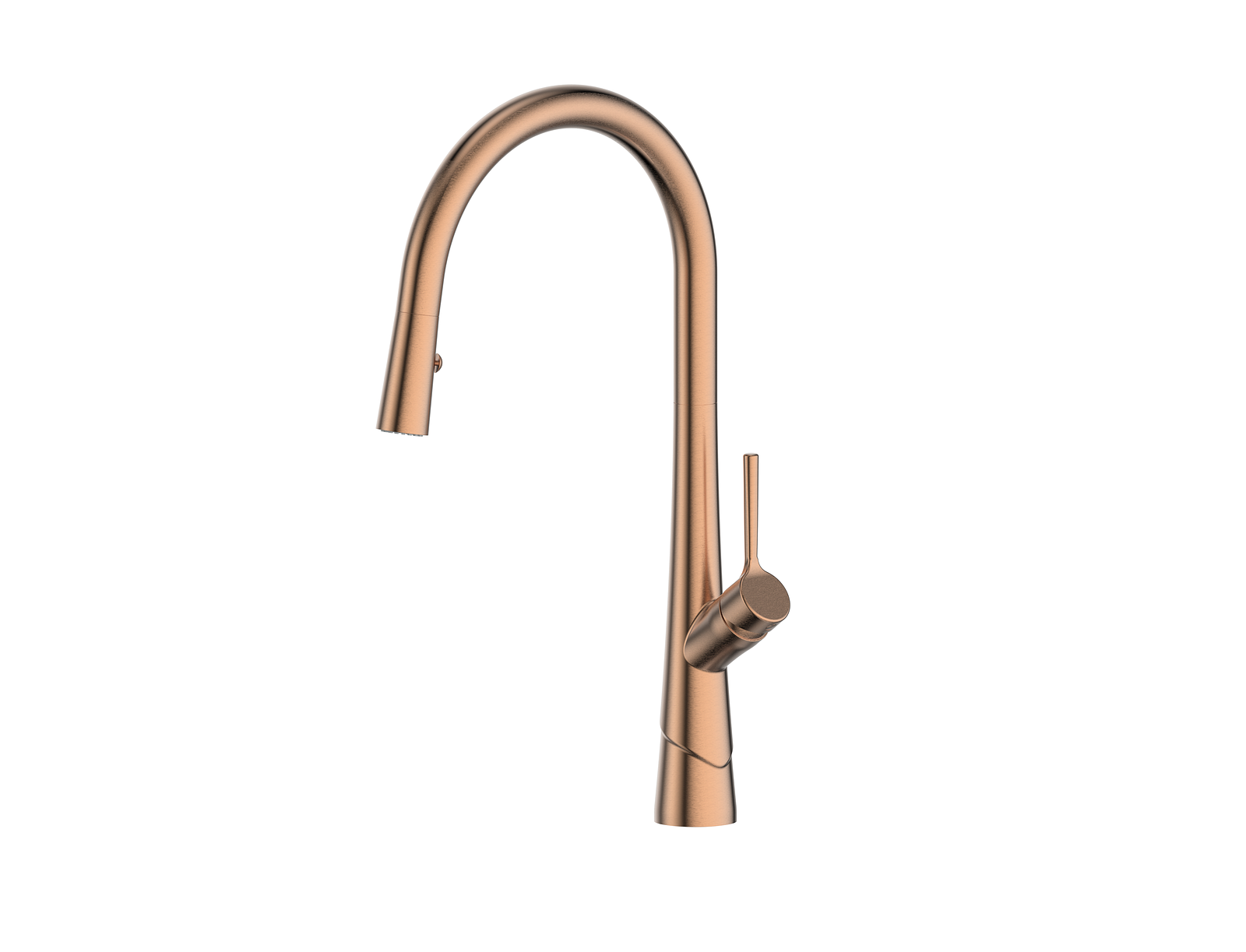 Greens Lustro II Pull-Down Sink Mixer Brushed Copper
