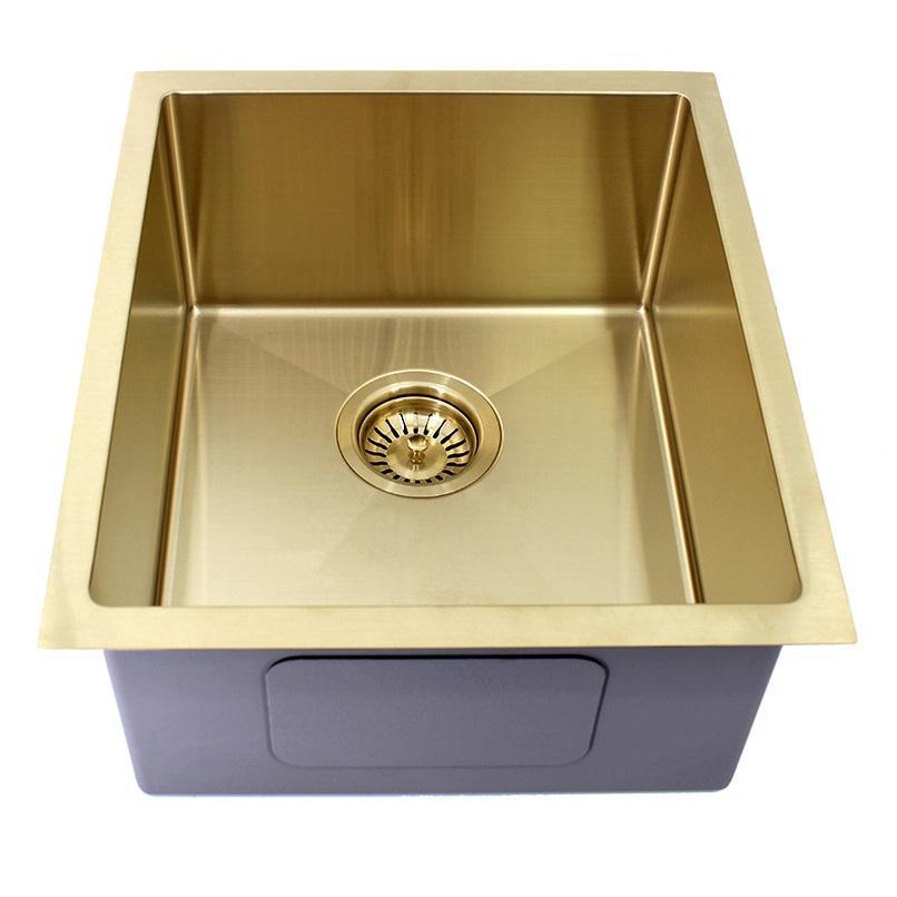 Modern National 440x380x200 Single Bowl PVD Gold Sink