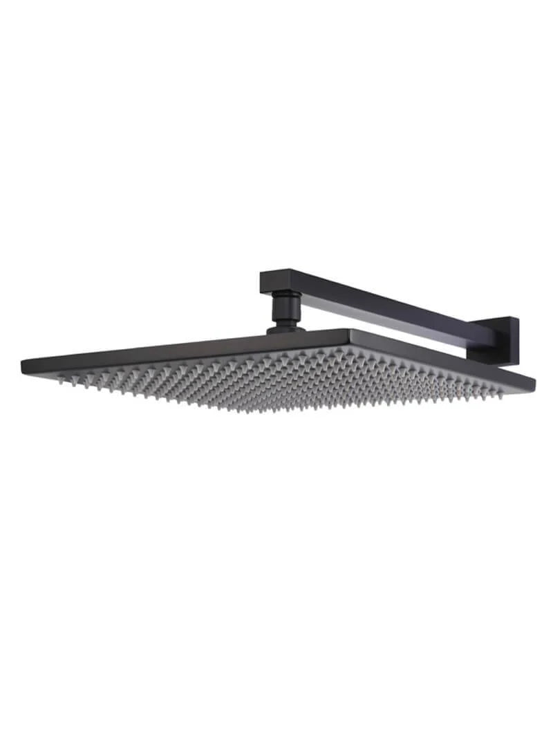 Meir Square Wall Shower 300mm Shower Rose 400mm Arm