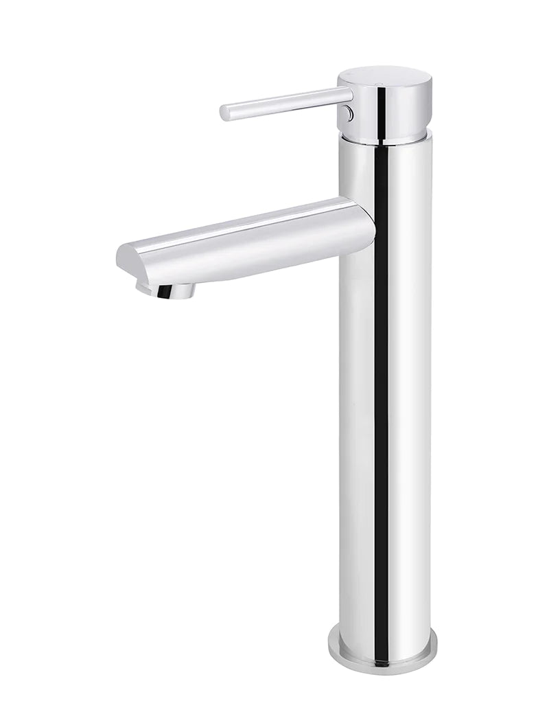 Meir Round Tall Basin Mixer Polished Chrome