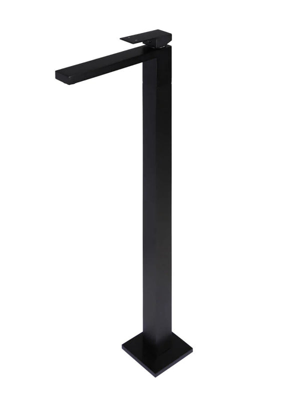 Meir Square Freestanding Bath Mixer Matte Black