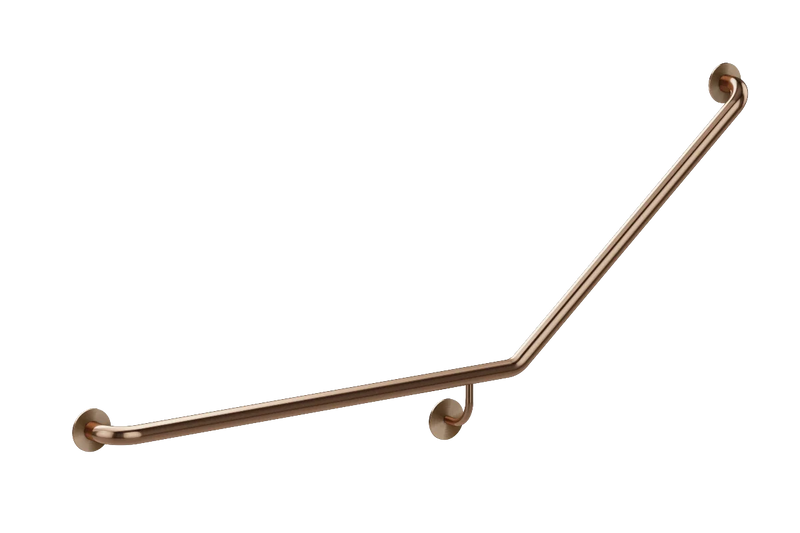 Meir Mobility 40 Degree Left Side Grab Rail - Lustre Bronze — image 1
