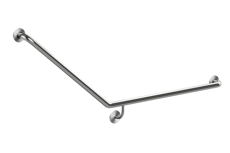 Meir Mobility 40 Degree Right Side Grab Rail - Brushed Nickel — image 1
