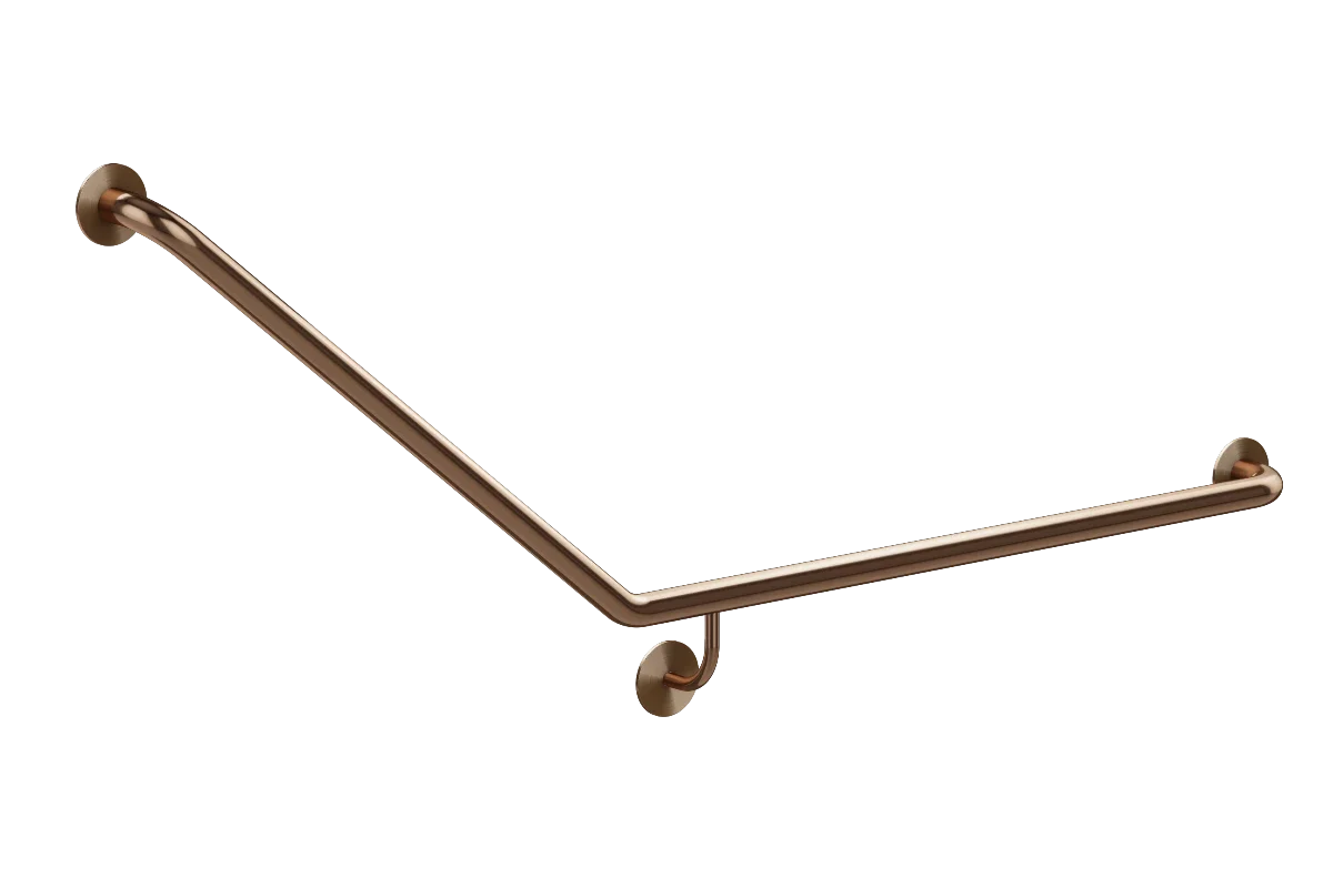 Meir Mobility 40 Degree Right Side Grab Rail - Lustre Bronze — image 1