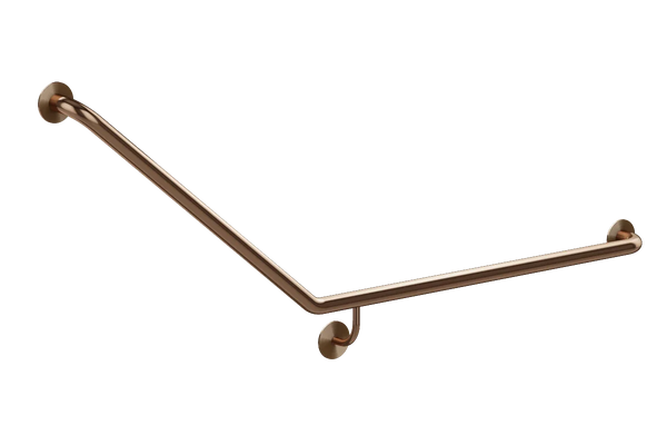 Meir Mobility 40 Degree Right Side Grab Rail - Brushed Bronze (Lustre Bronze)