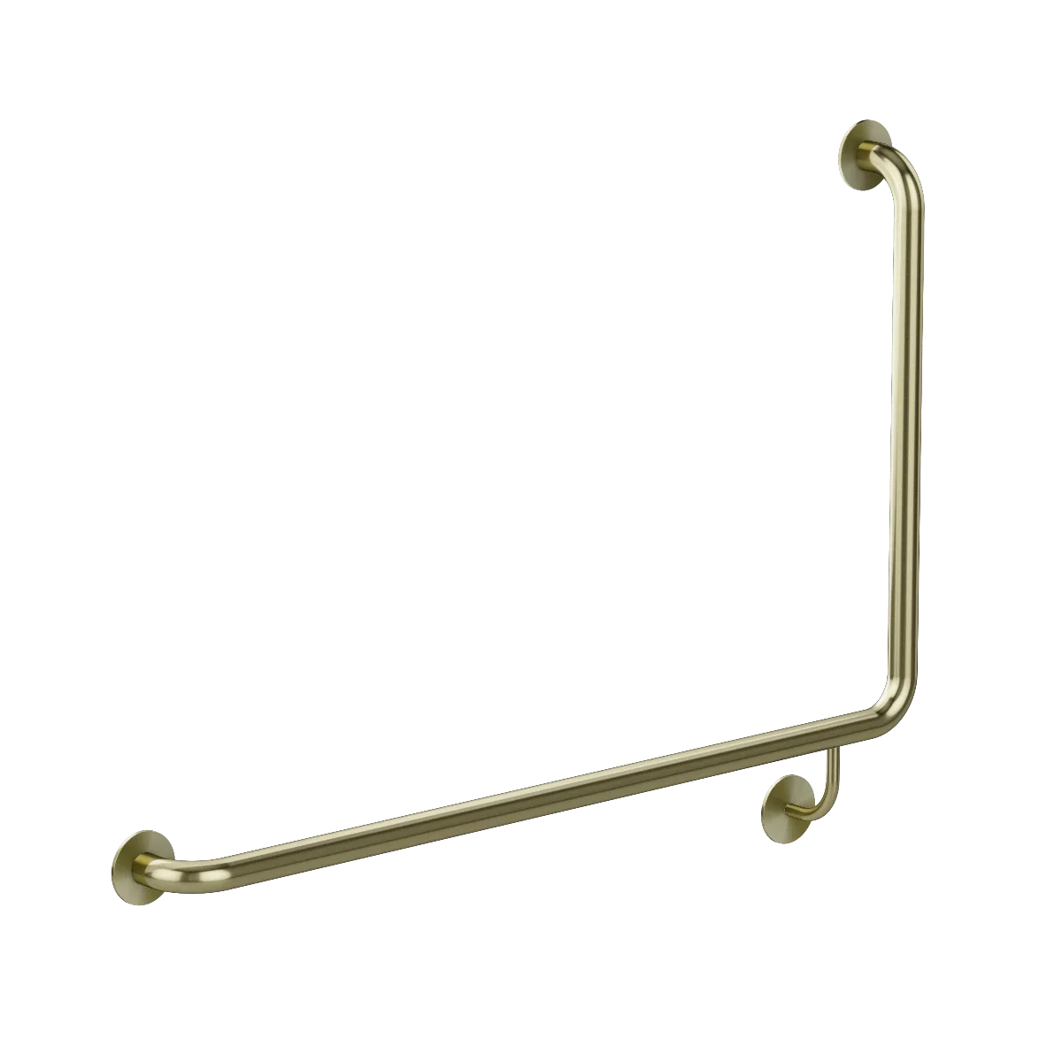 Meir Mobility 90 Degree Left Side Grab Rail 600mm - Tiger Bronze — image 1