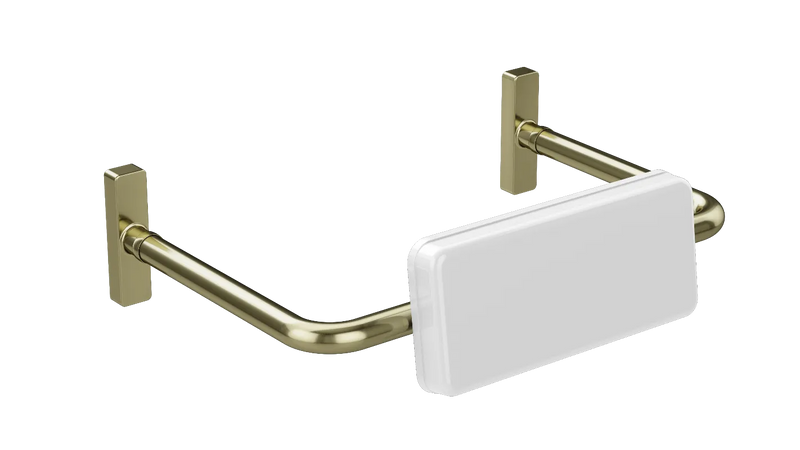 Meir Mobility Toilet Back Rest - Tiger Bronze — image 1