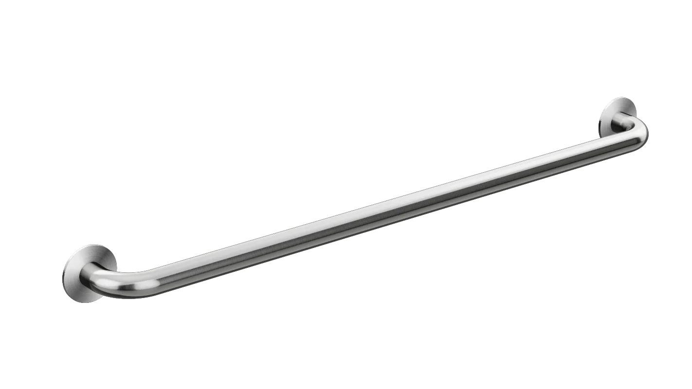 Meir Mobility Straight Grab Rail 900mm - Brushed Nickel — image 1
