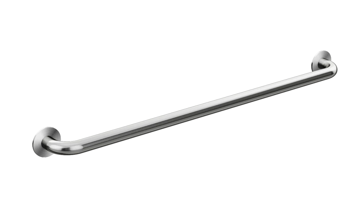 Meir Mobility Straight Grab Rail 900mm - Brushed Nickel — image 1