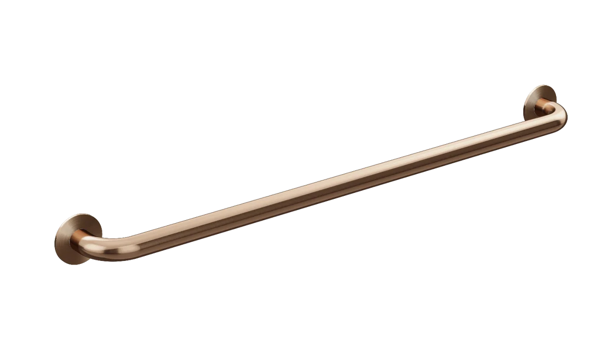 Meir Mobility Straight Grab Rail 900mm - Lustre Bronze — image 1