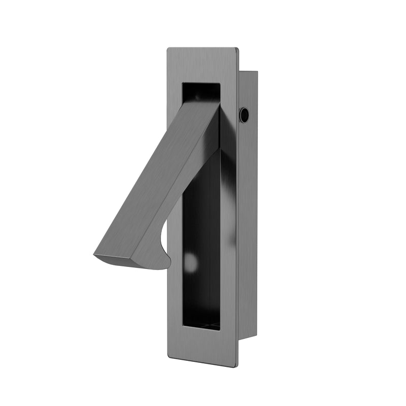 Meir Sliding Door Edge Pull - PVD Shadow — image 1