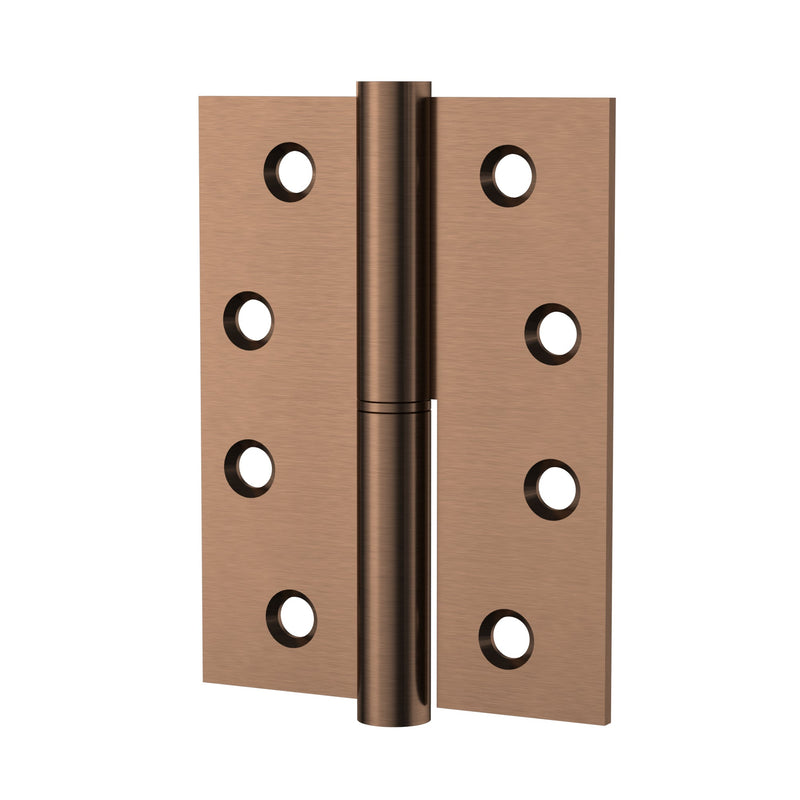 Meir Lift off door hinge - right side - PVD Lustre Bronze — image 1