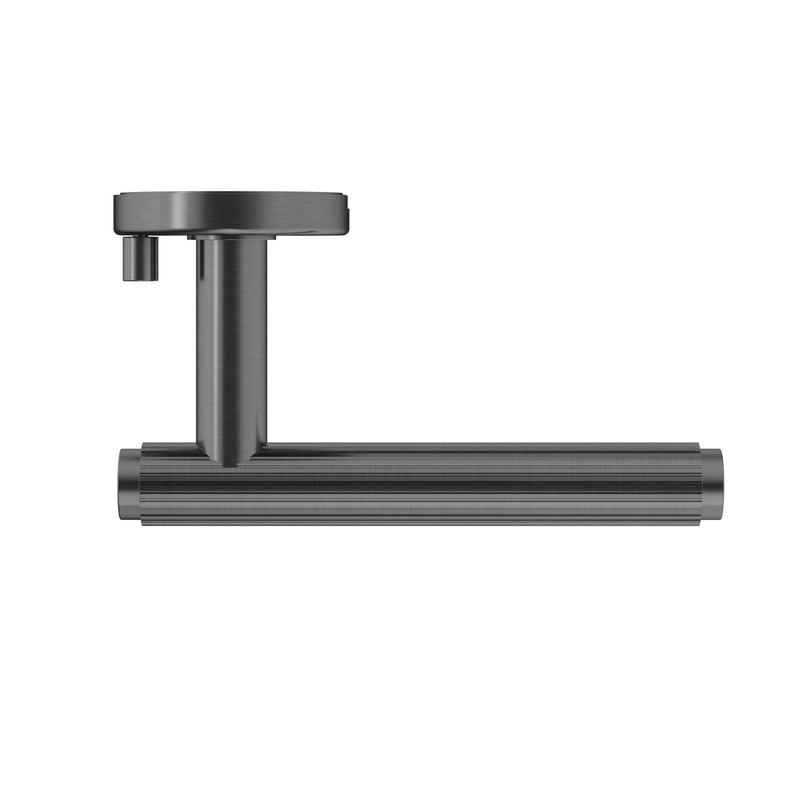 Meir Öppen Linear Lever Door Handle - privacy - PVD Shadow — image 3