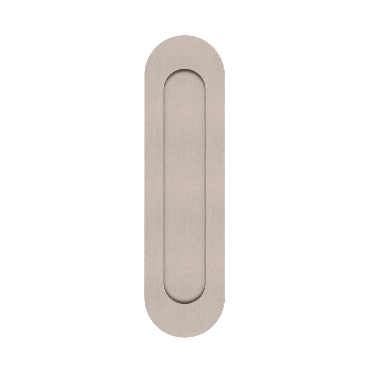 Meir Curvaé Oval Flush Pull - passage - PVD Champagne — image 2