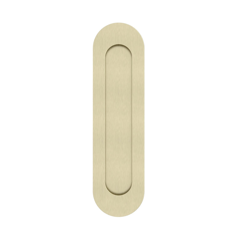 Meir Curvaé Oval Flush Pull - passage - PVD Tiger Bronze — image 2