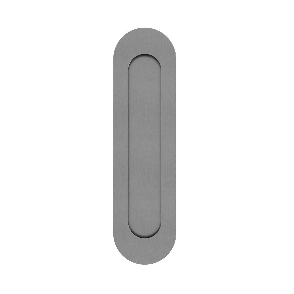 Meir Curvaé Oval Flush Pull - passage - PVD Shadow — image 2