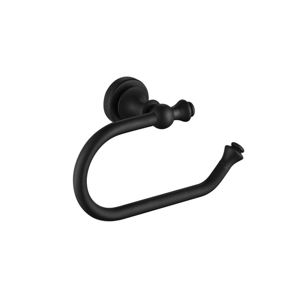 Modern National Medoc Toilet Paper Roll Holder Matte Black
