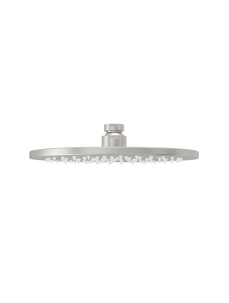 Meir Round Shower Rose 200mm - PVD Brushed Nickel — image 3