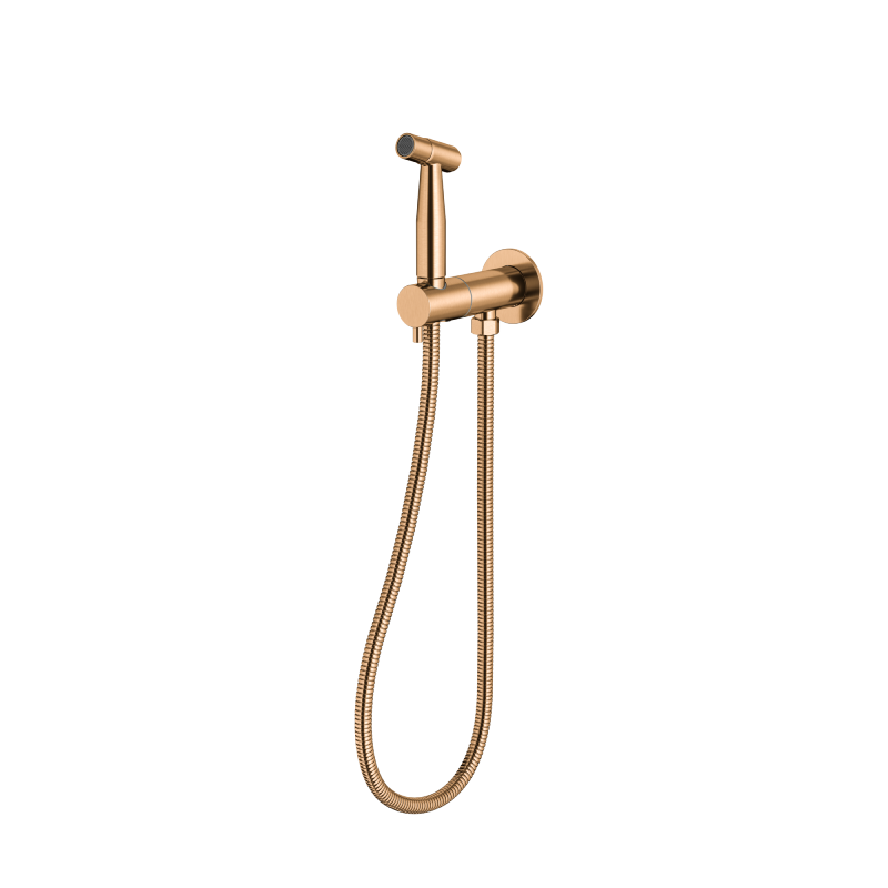 Meir Bidet Spray With Mixer Finish Set - Lustre Bronze — image 1