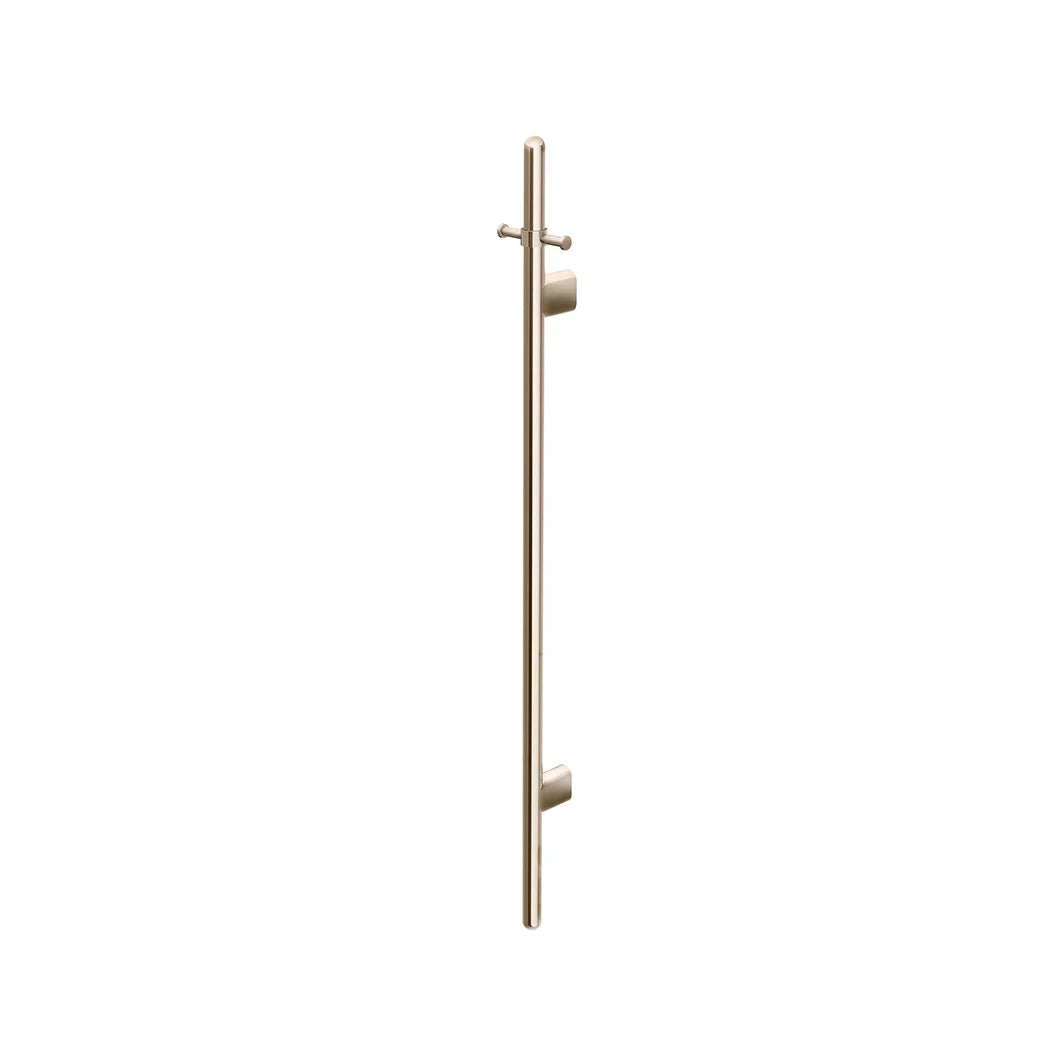 Meir Heated Vertical Towel Rail Champagne