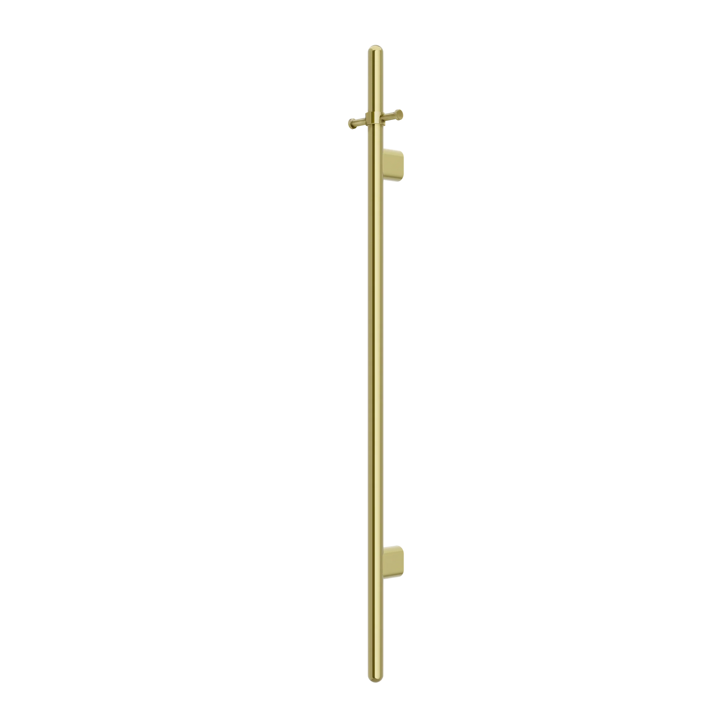 Meir Heated Vertical Towel Rail Tiger Bronze