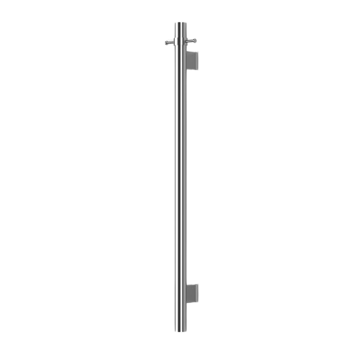 Modern National Mirage Vertical Heated Towel Rail - Chrome