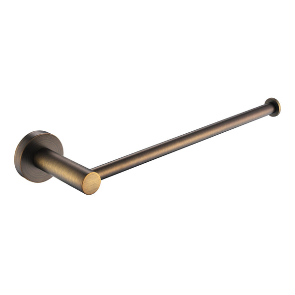 Star Mini Guest Hand Towel Holder Antique Brass