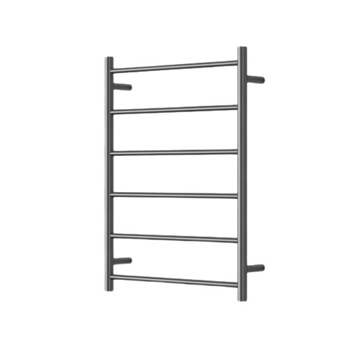 Modern National Mirage 6 Bar Heated Towel Rail – Gun Metal