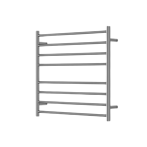 Modern National Mirage 8 Bar Wide Heated Towel Rail – Chrome