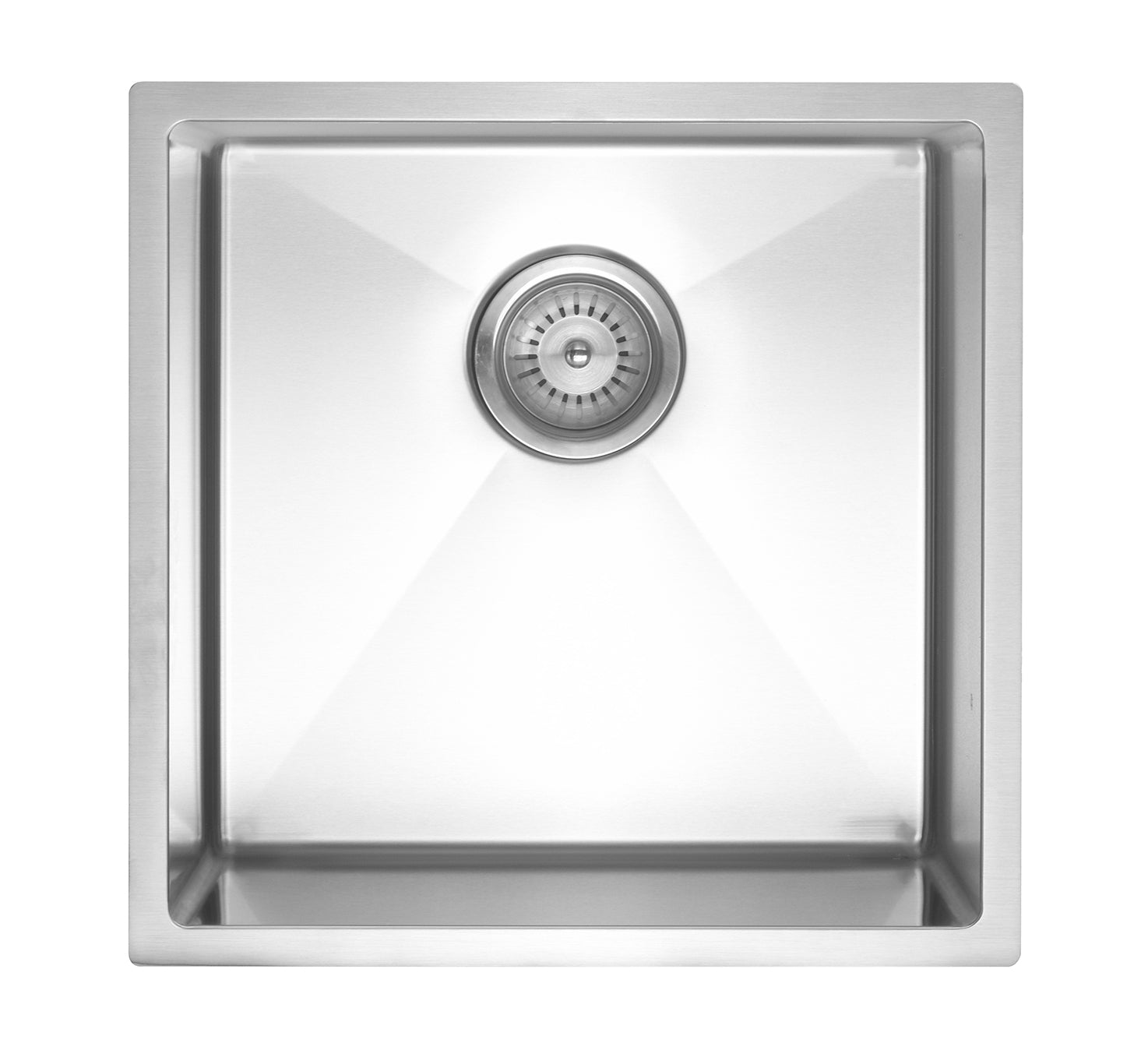 Meir Lavello Laundry Sink - Single Bowl 440 x 440 - Stainless Steel — image 3