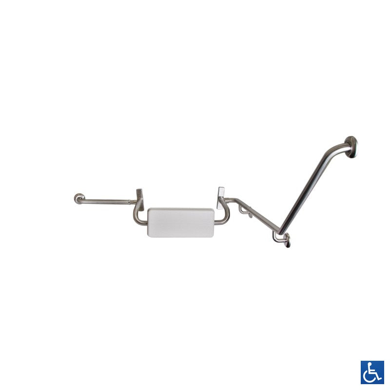 Metlam Lh & Rh 40° Grab Rail & Backrest Set