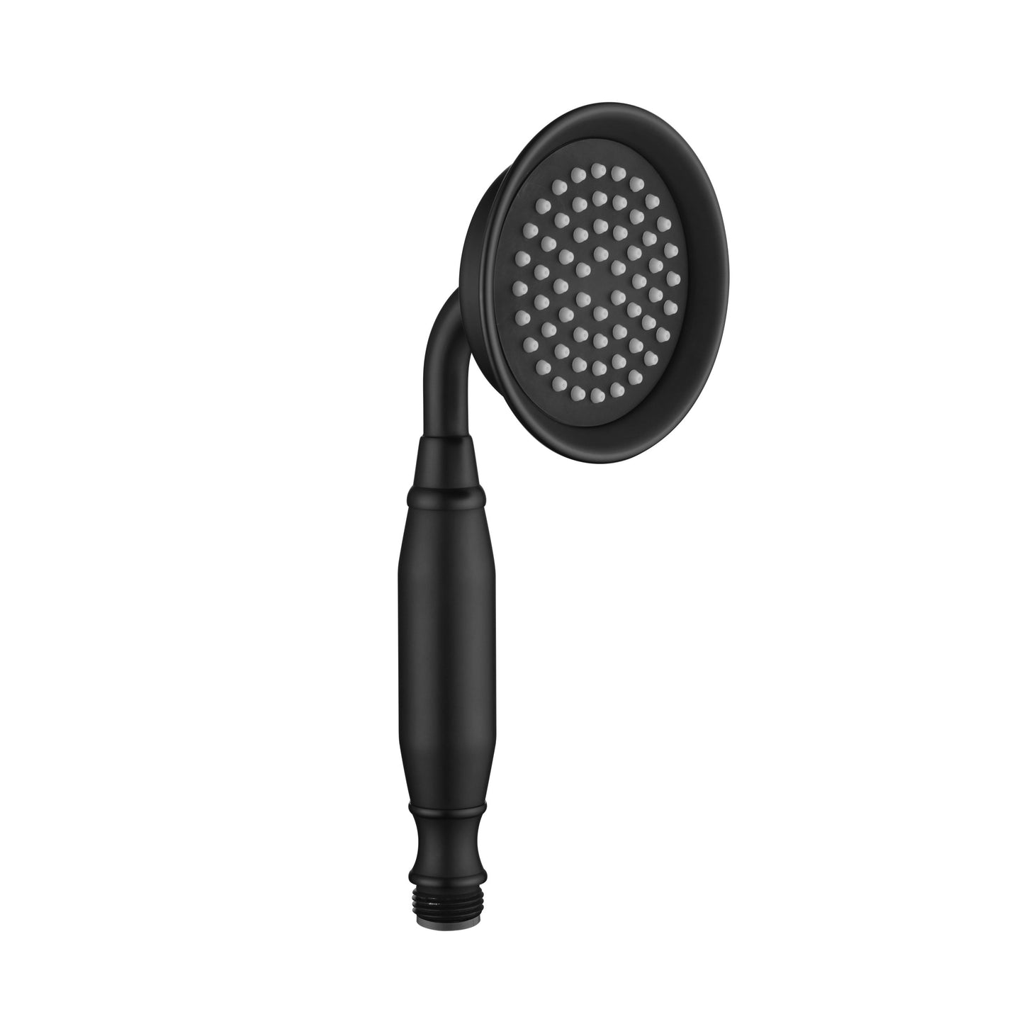 Modern National Montpellier Traditional Federation Hand Shower Piece Matte Black
