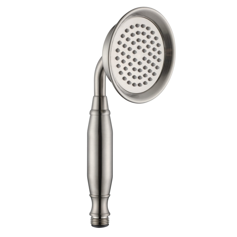 Modern National Montpellier Traditional Federation Hand Shower Piece Warm Brushed Nickel