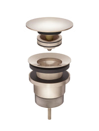 Meir Universal Pop-Up Waste for Bath and Basin - Champagne