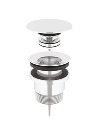 Meir Universal Pop-Up Waste for Bath and Basin - Chrome
