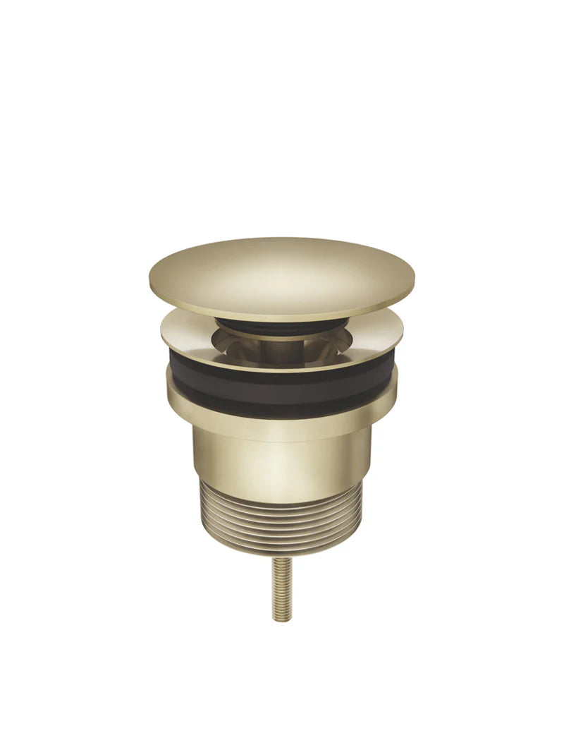 Meir Universal Pop Up Waste for Bath and Basin Brushed Gold Tiger Bronze