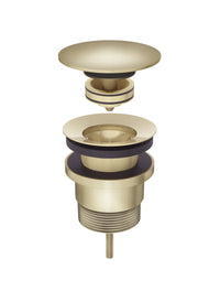 Meir Universal Pop-Up Waste for Bath and Basin - Brushed Gold (Tiger Bronze)