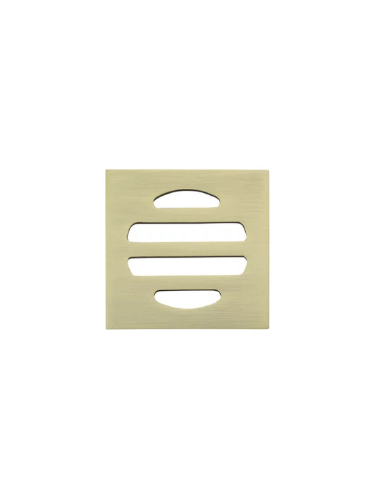 Meir Square Floor Grate Shower Drain 50mm Outlet - Gold