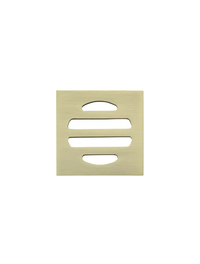 Meir Square Floor Grate Shower Drain 50mm Outlet - Gold
