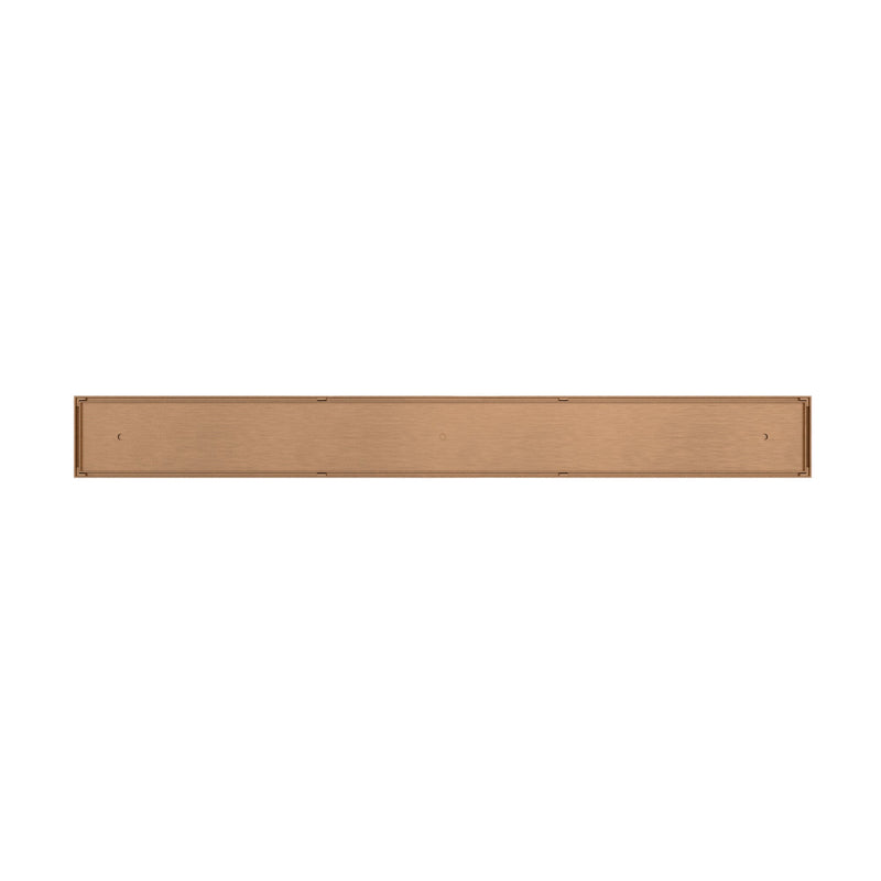 Meir Shower Channel Waste With Tile Insert 900mm - Lustre Bronze — image 3