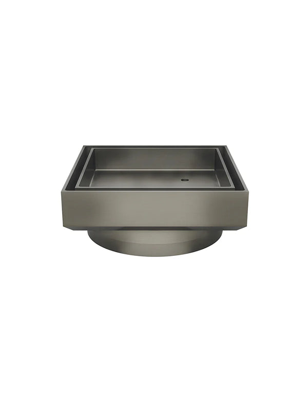 Meir Shower Waste with Tile Insert Shadow Gunmetal