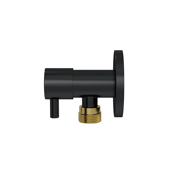 Meir Mini Stop Cistern Tap Matte Black