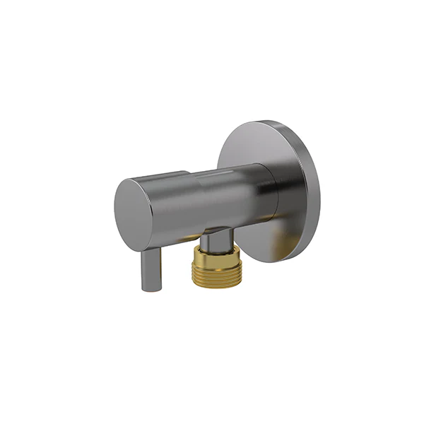 Meir Mini Stop Cistern Tap Shadow Gunmetal