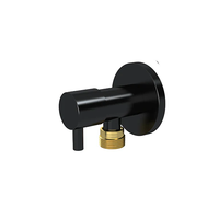 Meir Mini Stop Cistern Tap - Matte Black
