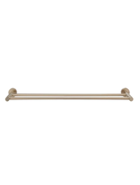 Meir Round 600mm Double Towel Rail - Champagne