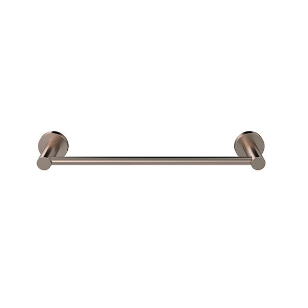 Meir Round Single Towel Rail 300mm - Champagne — image 2
