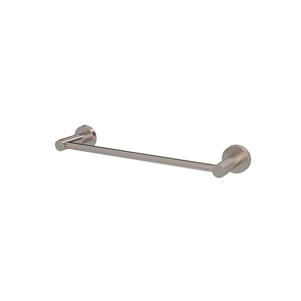 Meir Round Single Towel Rail 300mm - Champagne — image 1