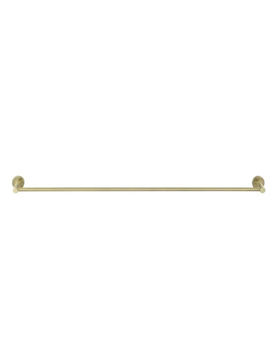 Meir Round Single Tiger Bronze Towel Rail 900mm