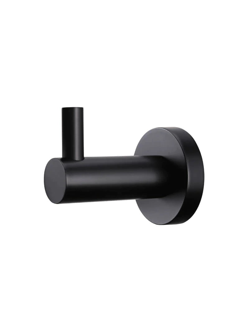 Meir Round Robe Hook -Matte Black