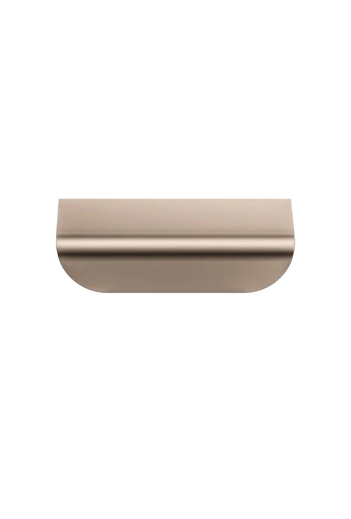 Meir Öppen Edge Pull 75mm Cabinet Handle - Champagne